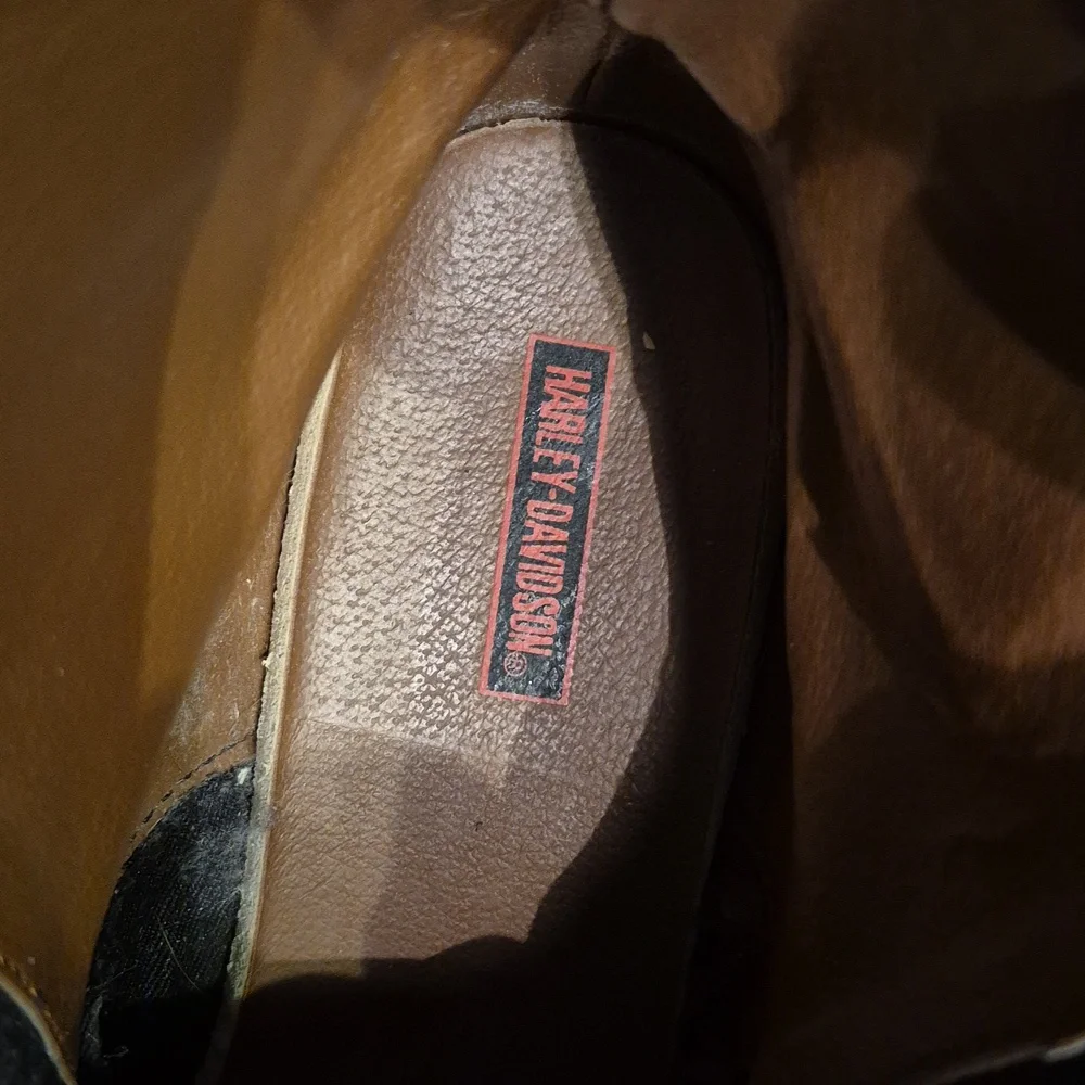 Harley Davidson Women's Amherst Moto Boots▪︎ Sz 9 - Picture 7 of 10